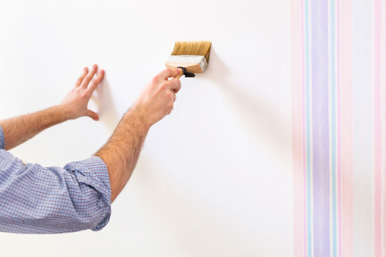 A Definitive Guide to Painting Over Wallpaper in Your Condo